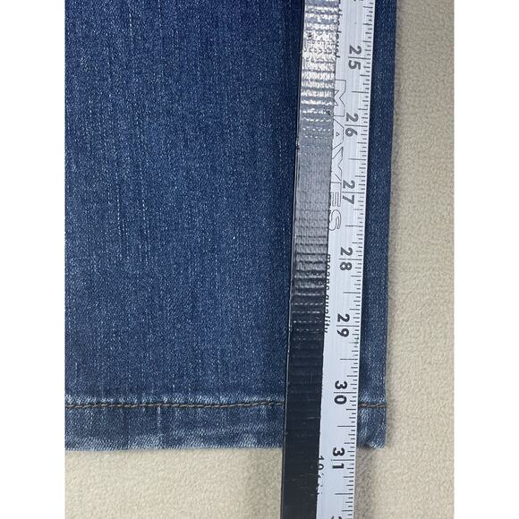 Free People Womens skinny Jeans 30 Stretch Mid Rise Regular Fit Blue Denim - Picture 6 of 10